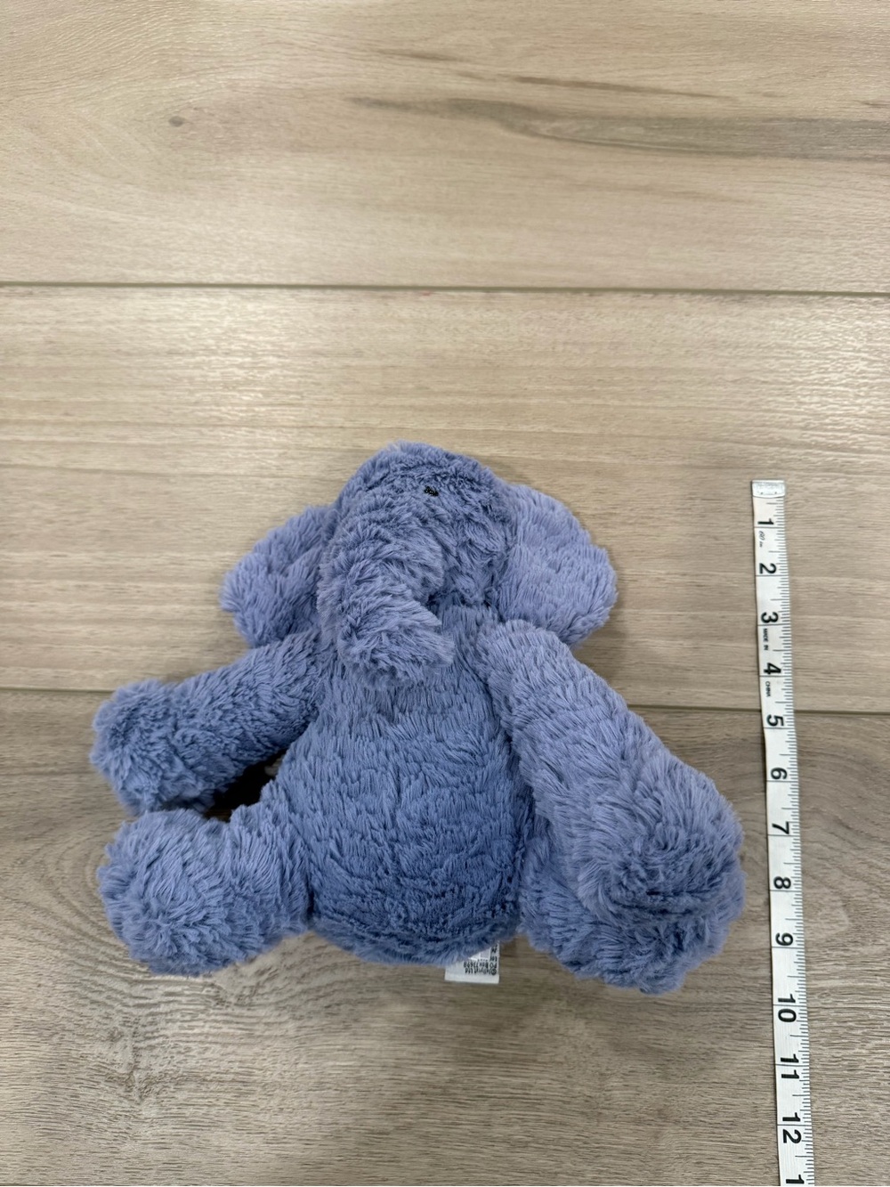JELLYCAT Fuddlewuddle Blue Elephant Plush Retired Stuffed Animal - Picture 2 of 7